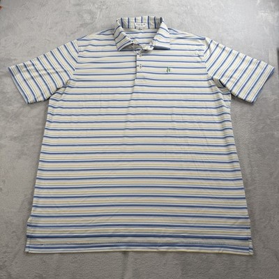 Peter Millar Summer Comfort Men s XL Whispering Pines Golf Club Performance Polo