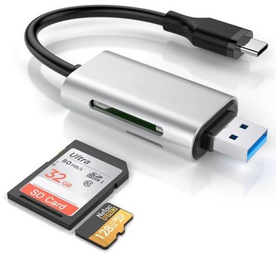 USB 3.0 High-Speed SD TF Multi-Memory Card Reader Adapter for PC Laptop Phone