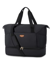 Weekender Bag for Women, Foldie Travel Bag Expandable with Shoes Compartment ...