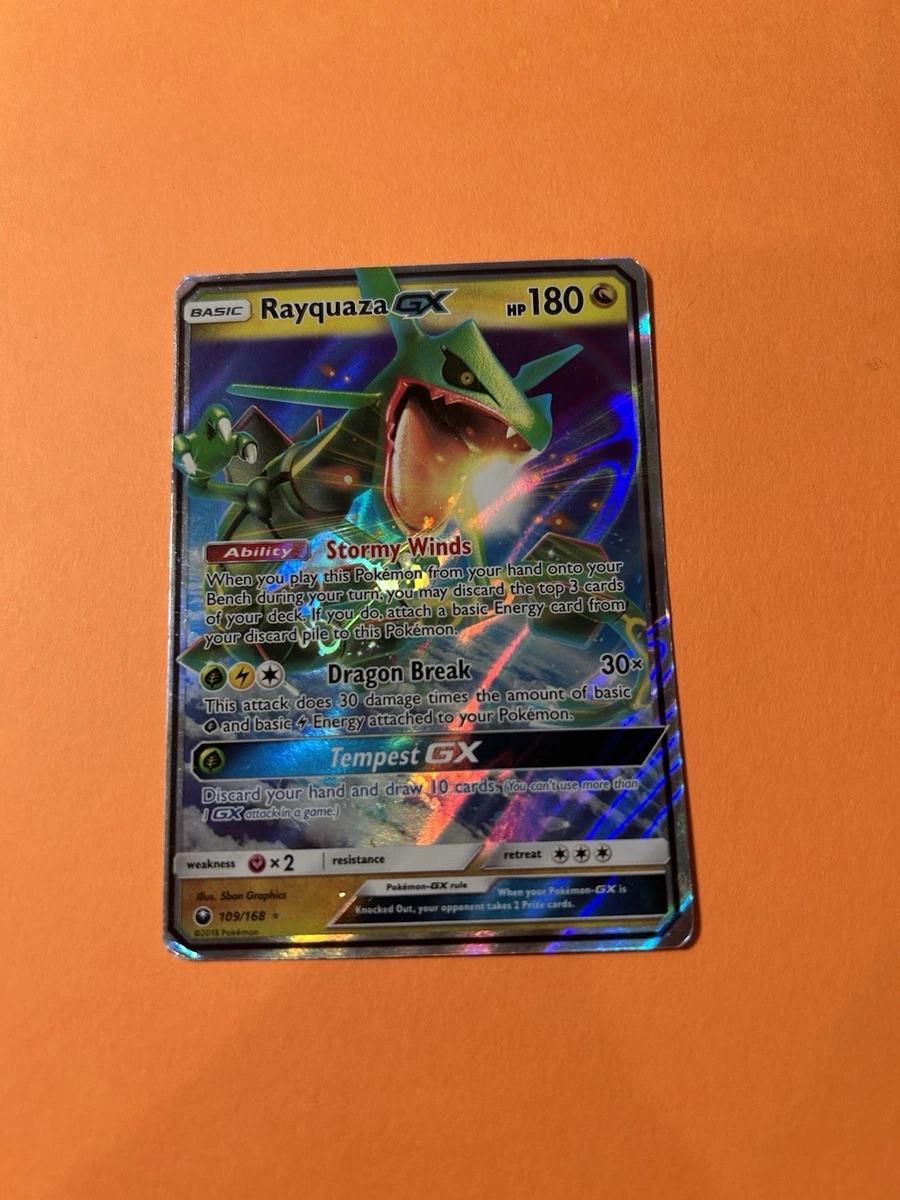 rayquaza gx pokemon card value Rayquaza GX 2018 Japanese Sun & Moon: GX Ultra Shiny #098/150 Double Rare Price Guide