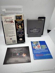 Abadox - the deadly inner war Nintendo NES - Complete CIB + Poster