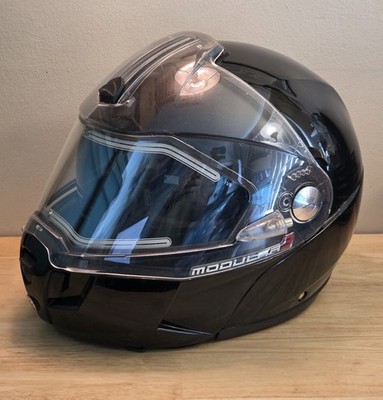 BRP Ski-Doo Snowmobile Modular 3 Helmet W/ Electric Shield - Size Large 