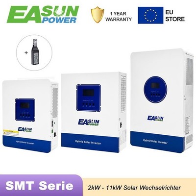 Hybrid Solar Wechselrichter Off Grid 12V 2KW | 24V 4kW | 48V 6.2KW 11KW mit WiFi