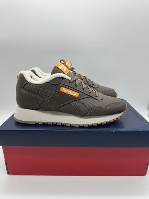 Reebok Glide Ripple Clip Gr. 34 (US3.5) Braun NEU