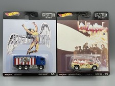 Set Of 2 Hot Wheels Led Zeppelin II Super Van & Hiway Hauler