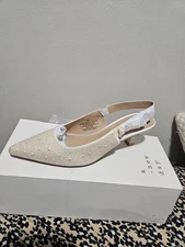 A New Day Women's Milan Slingback Kitten Pumps Size 8.5