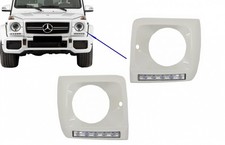 Scheinwerfer Abdeckung LED DRL Tagfahrlicht f&uuml;r Mercedes W463 89-12 G65 Look