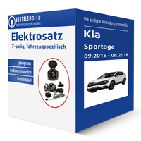 Elektrosatz 7-Pol. Spezifisch FüR Kia Sportage Iv Typ Ql/ Qle 09.2015-06.2018