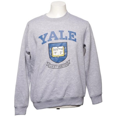 Yale, Sweatshirt, Größe: S, Grau, Baumwolle/Polyester, Print, Herren #jyn