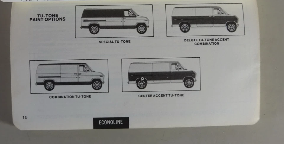 Tablas Ford MUSTANG, BRONCO, Serie F, Puma Cougar, Granada Etc. Año Modelo 1979 - Imagen 4 de 4