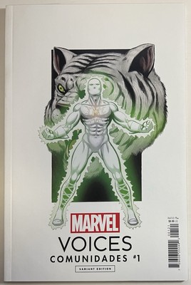 Marvel Voices Community #1 George Perez Variant 1:50 Marvel NM White Tiger