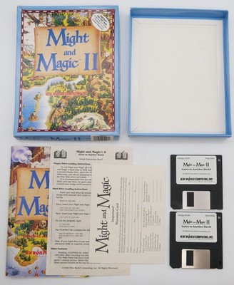 Might And Magic II 2 | AMIGA 500 1000 2000 3.5'' | CIB boxed