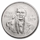 Photo of a 1979 Mexico 100 Pesos Silver from an eBay listing that sold on Jul 18, 2026