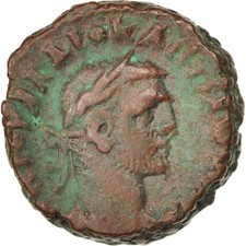 #501318 M&uuml;nze, Diocletian, Tetradrachm, Alexandria, SS, Billon, Milne:4748