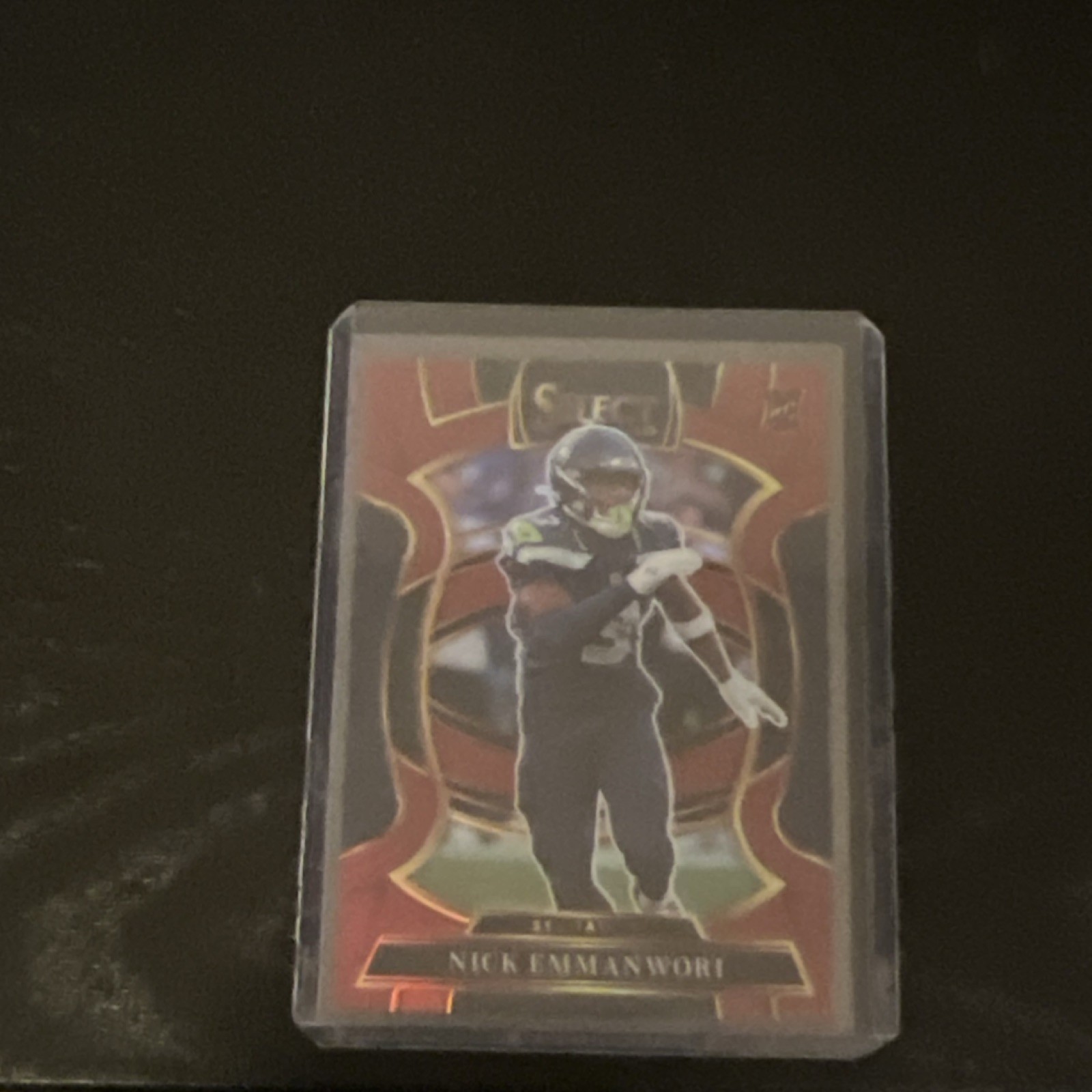 Panini 2025 Select Nick Emmanwori Seahawks Rookie Maroon Prizm #15 /149