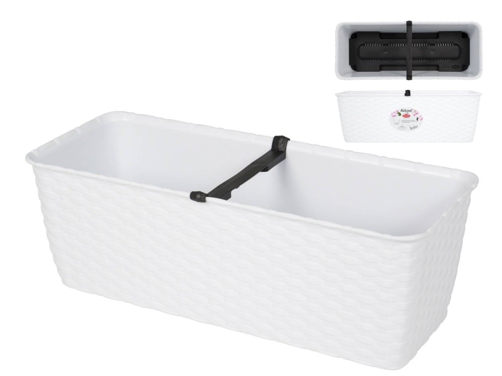 Natural Box 40 Cm White Stefanplast