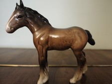 Beswick Model 1053 Brown Gloss smaller Shire Foal
