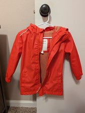 Orange Cat Jack rain coat 2T