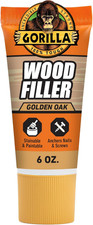 All Purpose Wood Filler, Golden Oak Color, 6 Ounce Tube Pack of 1 - Water Resi