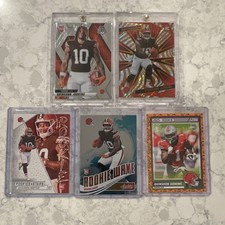 QUINSHON JUDKINS ROOKIE PANINI SCORE/ABSOLUTE/ROOKIES & STARS/MOSAIC LOT BROWNS