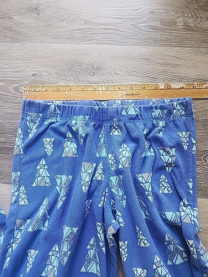 Pantalones de salón PJ BOTTOM SUPER SOFT SMALL franela azul para mujer  Foto 2 de 4