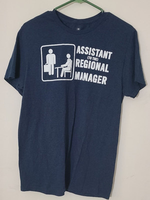 The Office Shirt Mens Medium Assistant Regional Manager Tee Ripple Junction