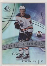 2020-21 Upper Deck SP Game Used Authentic Rookies 40/70 Ryan Mcleod #159 0zu