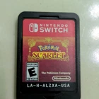 Nintendo Pokemon Scarlet Nintendo Switch Game Cartridge NTSC