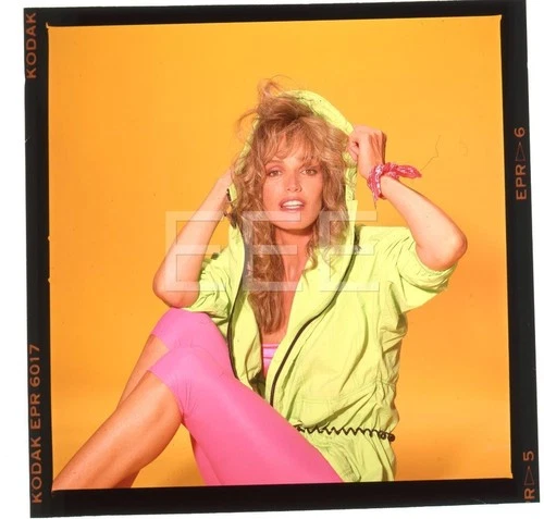 Susan Anton Movie Actress Model Harry Langdon Transparency w/rights 703E