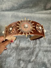 Velvet Embellished Headband