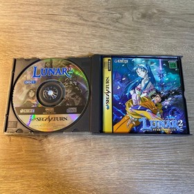 Lunar 2 Eternal Blue for Sega Saturn Video Game Japan used