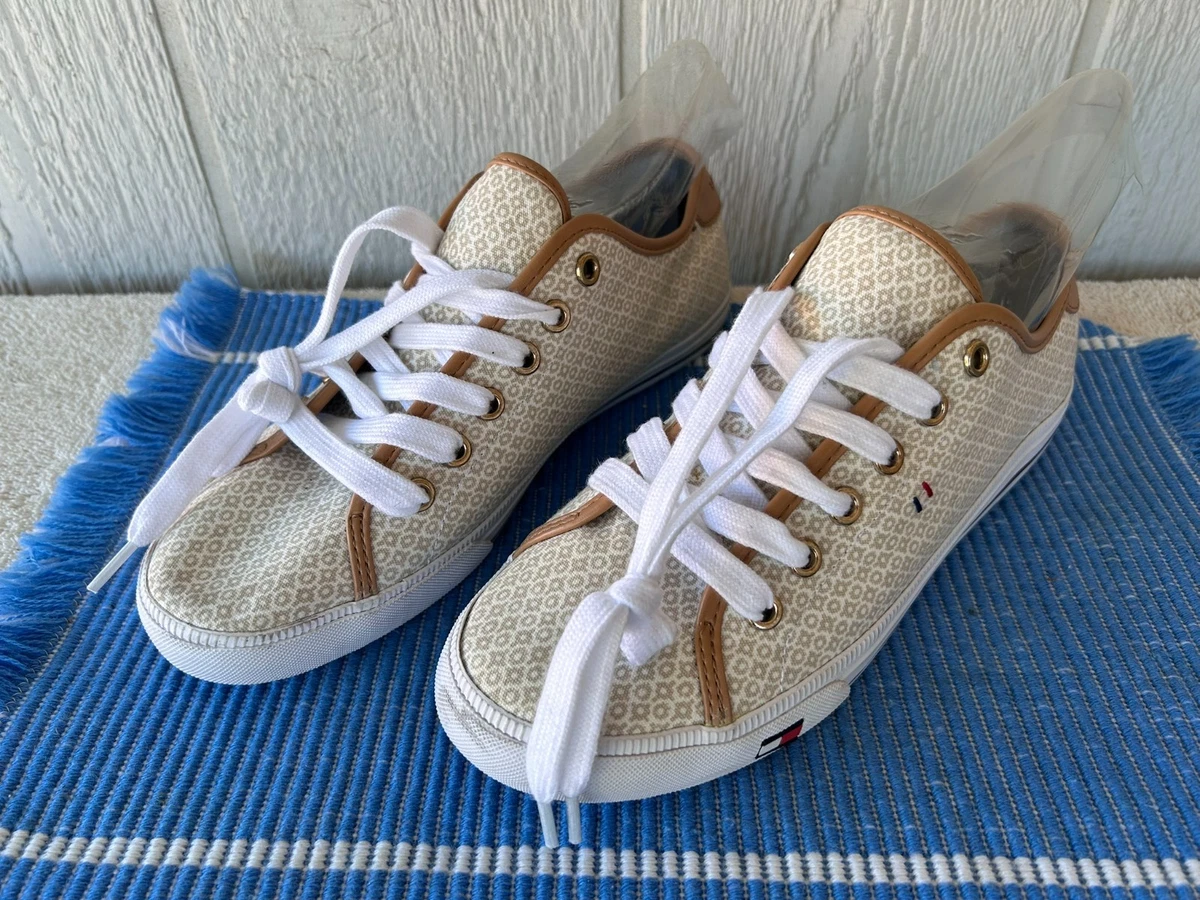 Tommy Hilfiger Brown M Width Athletic Shoes for Women for 