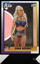 2021 Topps Heritage WWE #10 Dana Brooke Rainbow Foil