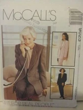 McCalls 9023 Misses Jacket Top Pants Sewing Pattern ~ Size 12 ~ Uncut