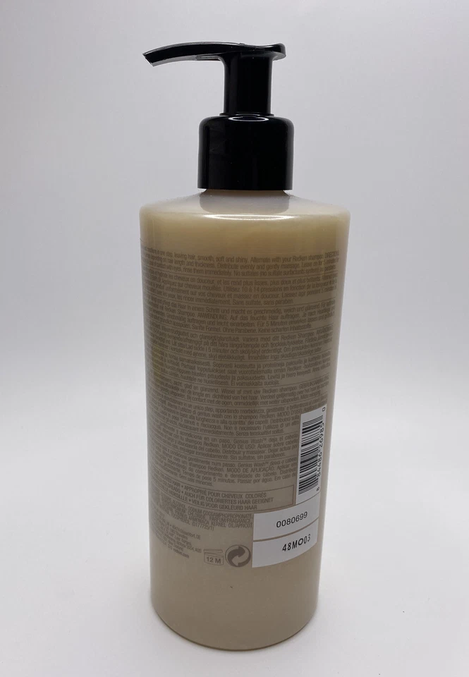 REDKEN Genius Wash Cleansing Conditioner New Coarse Hair Beauty New 500ml 16.9oz - Image 3 of 3