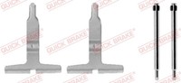 Quick Brake 109-1217 ZubehöR Kit, Scheibenbremsbelag FüR Chrysler, MERCEDES-BENZ