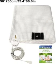 Flat Sheet Grounding heet Mat Bed Earthing Sheet Release Static Silver Fiber