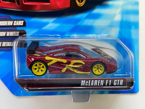 Hot Wheels Speed Machines McLaren F1 GTR - 1:64 Scale Premium Diecast Car (2011 Release) - View #7