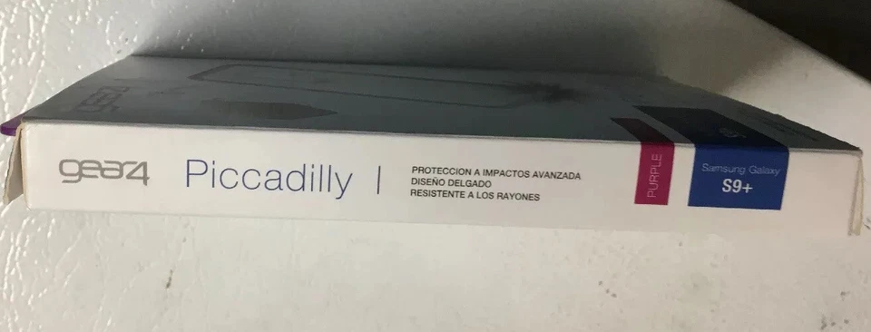 Gear4 Samsung Galaxy S9+ Case Cover Piccadilly D30 Impact Protection - Purple - Image 3 of 4