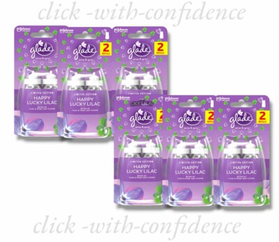 6 x Galde Happy Lucky Lilac Sense & Spray 2 Nachfüllpackungen