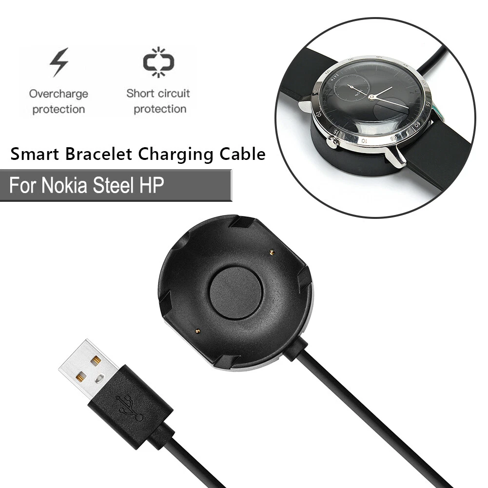 Sports Watch Charging Cable Smart Watch Charger for Nokia Steel HR Men s 40mm