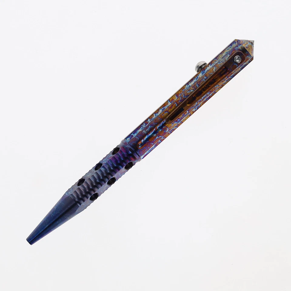 Two Sun Tactical Pen Color Titanium Body Black Ink TwoSun TSPen-19-COL - Image 3 of 3