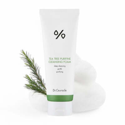 Dr. Ceuracle Tea Tree Purifine Cleansing Foam Renewed Version 150g #mde
