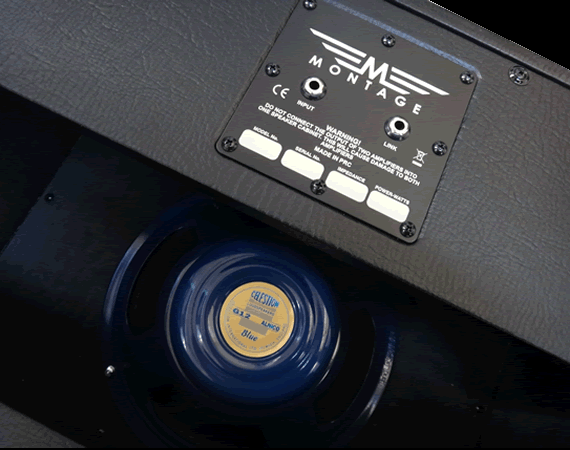 MONTAGE INTRO 112 GUITAR SPEAKER Loaded With a CELESTION Blau (UK MADE) MONTAGE INTRO 112 GUITAR SPEAKER Loaded With a CELESTION Blau (UK MADE)