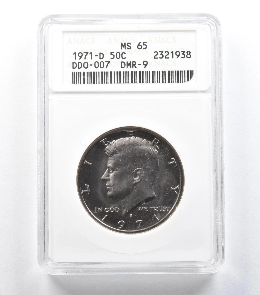 MS 65 Graded 1971 Kennedy US Half Dollars (1964-Now) for sale | eBay