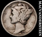 1924-S Mercury Dime- Silver- Scarce Better Date No Reserve #J4962