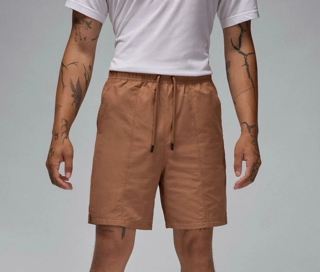 Jordan Woven Shorts Essentials Everyday Archaeo Brown Mens Large