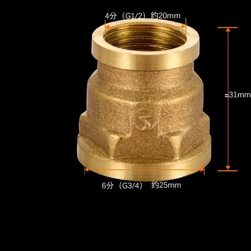 Messing Gewindefittings Verschraubung Nippel Muffe Winkel T-Stück Reduziert 1/2"