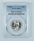 1948-D Washington Quarter Boston Collection MS65 PCGS Blue Label