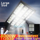 99000000000LM Super Large 27" Commercial Solar Street Light Outdoor Super Bright